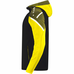 JAKO Performance Kapuzenjacke Herren schwarz/soft yellow M