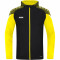 JAKO Performance Kapuzenjacke Herren schwarz/soft yellow M