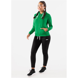 JAKO Base Kapuzenjacke Damen sportgrün 34