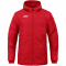 JAKO Team Coachjacke Stadionjacke mit Kapuze Kinder rot 164