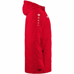 JAKO Team Coachjacke Stadionjacke mit Kapuze Herren rot L