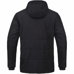 JAKO Team Coachjacke mit Kapuze Herren schwarz 3XL