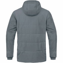 JAKO Team Coachjacke mit Kapuze Herren steingrau 3XL
