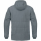 JAKO Team Coachjacke mit Kapuze Herren steingrau M