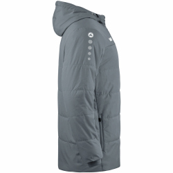 JAKO Team Coachjacke mit Kapuze Herren steingrau XL