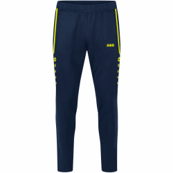 JAKO Allround Trainingshose Kinder marine/neongelb 164