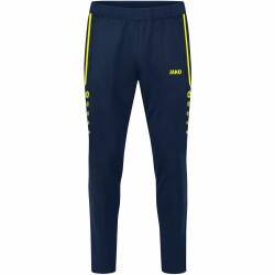 JAKO Allround Trainingshose Damen marine/neongelb 34