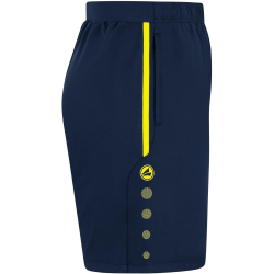 JAKO Allround Trainingsshorts Herren marine/neongelb 3XL