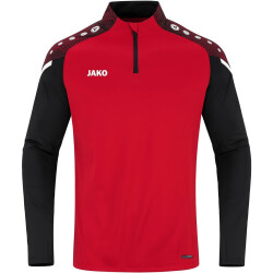 JAKO Performance Ziptop Herren rot/schwarz M