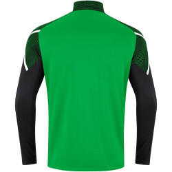JAKO Performance Ziptop Kinder soft green/schwarz 128