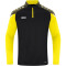 JAKO Performance Ziptop Kinder schwarz/soft yellow 128