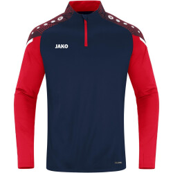 JAKO Performance Ziptop Kinder marine/rot 128