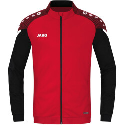 JAKO Performance Polyesterjacke Herren rot/schwarz M