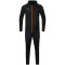 JAKO Challenge Trainingsanzug mit Kapuze Damen schwarz/neonorange 34