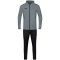 JAKO Challenge Trainingsanzug mit Kapuze Herren steingrau/schwarz 3XL