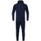 JAKO Challenge Freizeitanzug mit Kapuze Herren marine meliert/maroon 3XL