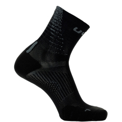 UYN Run Fit Laufsocken mit Cool-Air-Flow Technologie Damen black/mouse 37-38