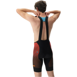 UYN Racefast Fahrrad-Trägerhose Herren black/orange S