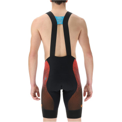 UYN Racefast Fahrrad-Trägerhose Herren black/orange S