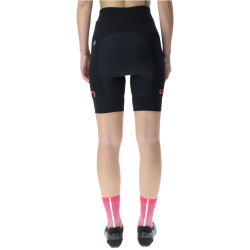 UYN Ridemiles Fahrradhose mit Polsterung Damen black/fuchsia XS