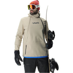 UYN Powder 1/2-Zip Softshelljacke Herren moonlight S