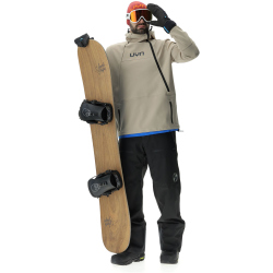 UYN Powder 1/2-Zip Softshelljacke Herren moonlight XL