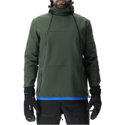 UYN Powder 1/2-Zip Softshelljacke Herren olive S