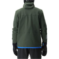 UYN Powder 1/2-Zip Softshelljacke Herren olive XL