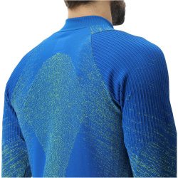 UYN Exceleration Zip Up Laufshirt Herren lapis/lime S