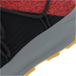 UYN Uynner wasserfeste Boots Sneaker aus Merinowolle Damen R385 - red orange 36