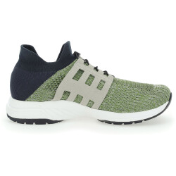 UYN Nature Tune Slip-on Sneaker aus Merinowolle Herren green melange/anthracite 42