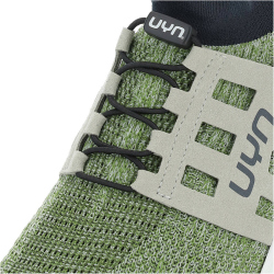 UYN Nature Tune Slip-on Sneaker aus Merinowolle Damen E523 - green melange/anthracite 41