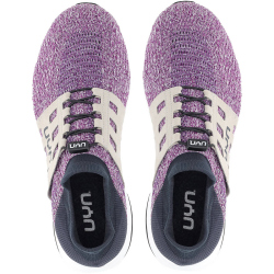 UYN Nature Tune Slip-on Sneaker aus Merinowolle Damen V216 - violet melange/anthracite 35