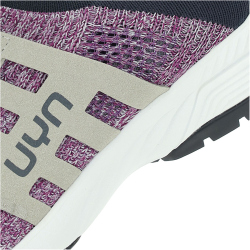 UYN Nature Tune Slip-on Sneaker aus Merinowolle Damen V216 - violet melange/anthracite 35