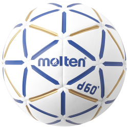 molten H3D4000 harzfreier Handball wei&szlig;/blau/gold 3