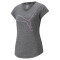 PUMA Train Favorite Heather Cat Trainingsshirt Damen PUMA black heather/deep orchid cat XS
