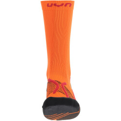 UYN Run Super Fast Mid Laufsocken aus Natex Herren orange/red 35-38