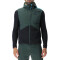 UYN Crossover Full-Zip Fahrradweste Herren deep forest/black/pale lime S