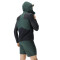 UYN Crossover Full-Zip Fahrradweste Herren deep forest/black/pale lime S