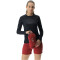 UYN Crossover Full-Zip Fahrradweste Damen sofisticated red/black/rose S