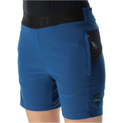 UYN Crossover Stretch Outdoorshorts Damen blue poseidon/black S