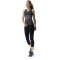 UYN Crossover 3/4 Outdoor-Leggings Damen black/iron XS