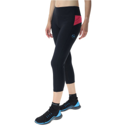 UYN Crossover 3/4 Outdoor-Leggings Damen black/rose M
