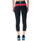 UYN Crossover 3/4 Outdoor-Leggings Damen black/rose M