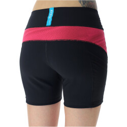 UYN Crossover Laufshorts Damen black/rose XL