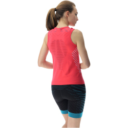UYN Running Ultra1 &auml;rmelloses Laufshirt Damen rose...