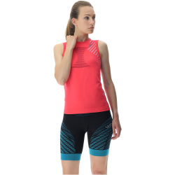 UYN Running Ultra1 &auml;rmelloses Laufshirt Damen rose...