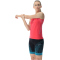 UYN Running Ultra1 &auml;rmelloses Laufshirt Damen rose red/lillac/peacock XS