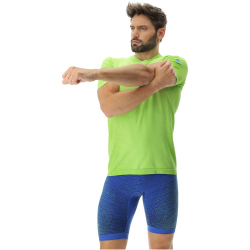 UYN Running Exceleration Laufshirt Herren lime/sulphur spring S
