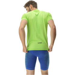 UYN Running Exceleration Laufshirt Herren lime/sulphur spring S